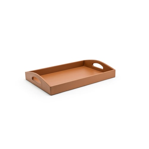 London Room Tray Handled, Saddle